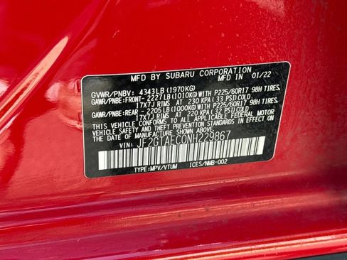 Used 2022 Subaru Crosstrek 2.0i Premium w/ Moonroof Package AWD/4WD image 30