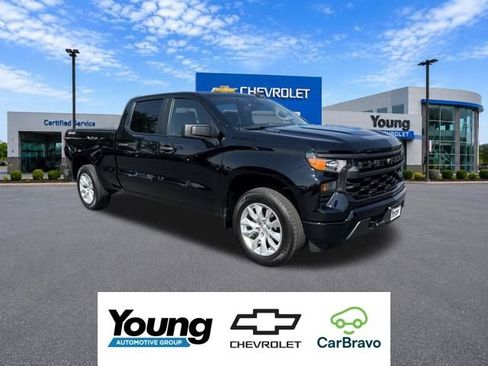 Used 2024 Chevrolet Silverado 1500 Custom w/ LPO, Dark Essentials Package AWD/4WD image 1