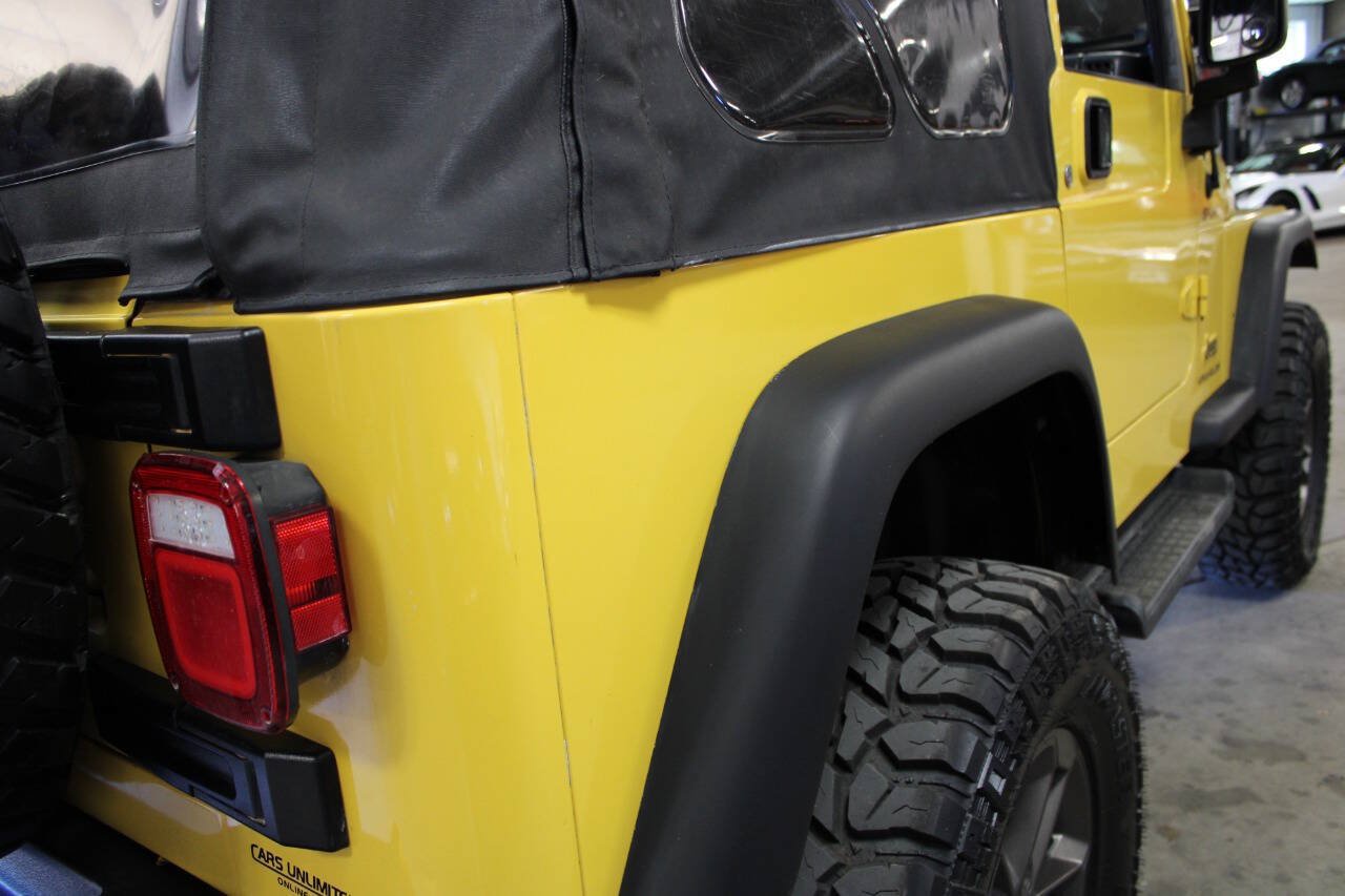 Used 2005 Jeep Wrangler Sport w/ 30" Tire & Wheel Group AWD/4WD image 13