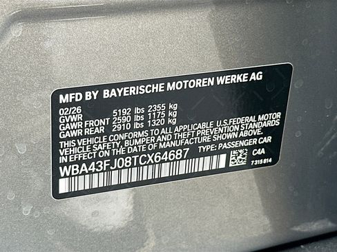 New 2026 BMW 530i w/ Convenience Package RWD image 27