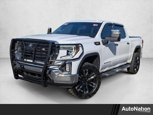 Used 2021 GMC Sierra 1500 SLT w/ SLT Premium Plus Package AWD/4WD image 1