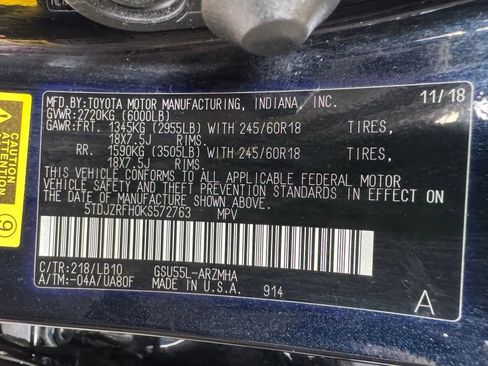 Used 2019 Toyota Highlander XLE AWD/4WD image 36