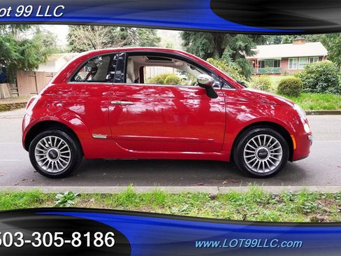 Used 2013 FIAT 500 Lounge w/ Luxury Leather Pkg image 8