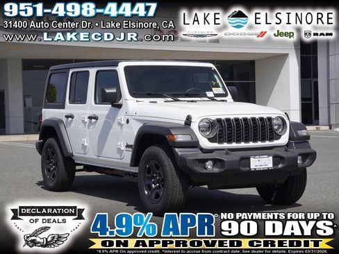 New 2026 Jeep Wrangler Sport image 1