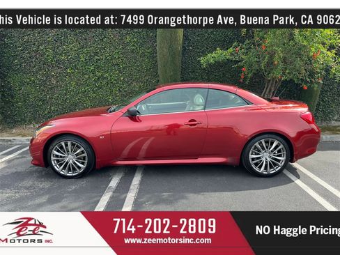 Used 2014 INFINITI Q60 Convertible w/ Premium Package image 13