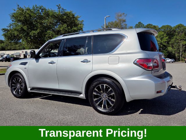 Used 2020 Nissan Armada Platinum w/ Captain's Chairs Package RWD image 3