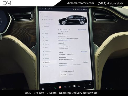 Used 2017 Tesla Model X 100D AWD/4WD image 37
