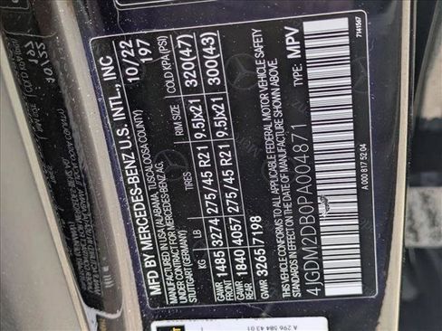 Used 2023 Mercedes-Benz EQS 450+ SUV image 16