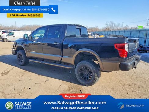 Used 2016 Nissan Titan Platinum Reserve AWD/4WD image 3