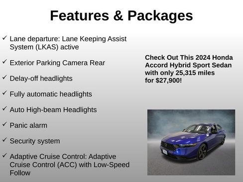 Used 2024 Honda Accord Sport image 20
