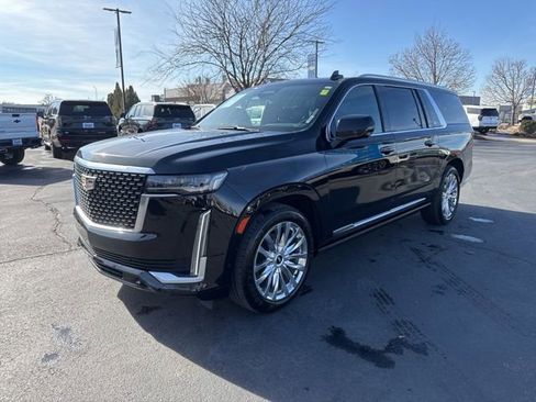 Certified 2021 Cadillac Escalade ESV Premium Luxury w/ Driver Assist Tech Package image 3