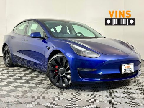 Used 2023 Tesla Model 3 Performance AWD/4WD image 1