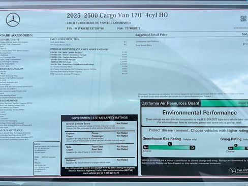 Certified 2025 Mercedes-Benz Sprinter 2500 image 27
