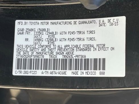 Used 2023 Toyota Tacoma SR image 22