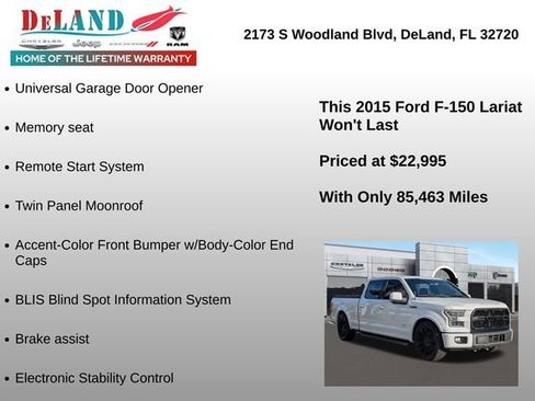 Used 2015 Ford F150 Lariat image 18