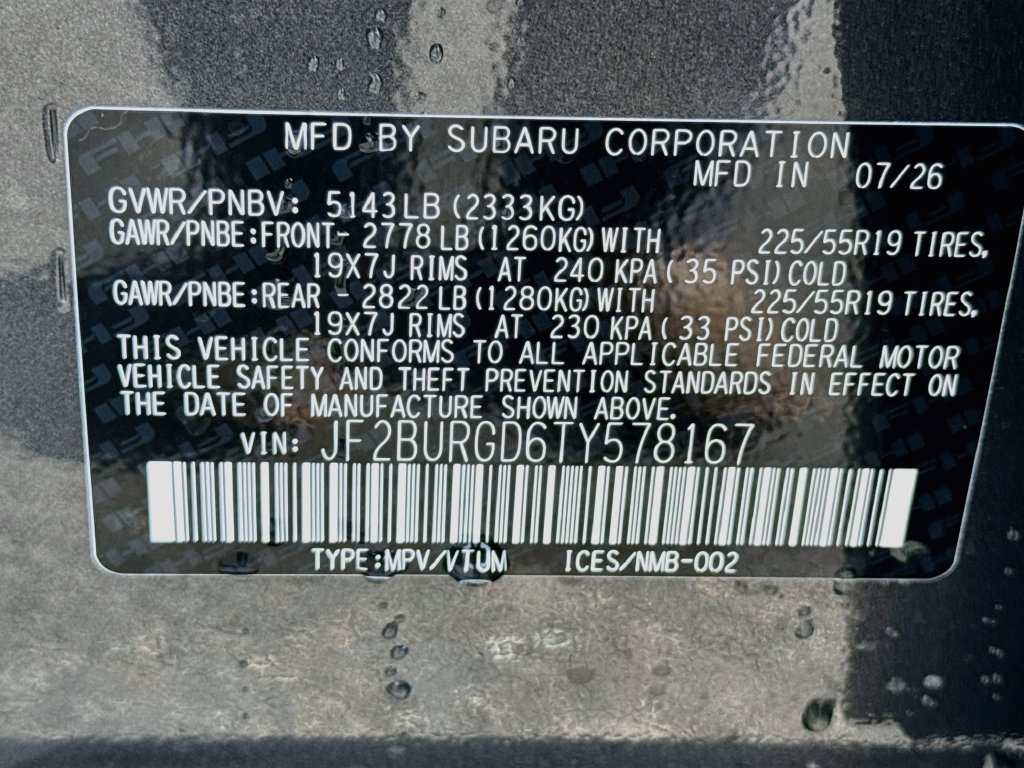 New 2026 Subaru Outback Limited XT AWD/4WD image 32