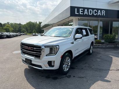 Used 2021 GMC Yukon XL SLT w/ Rear Media and Nav Package