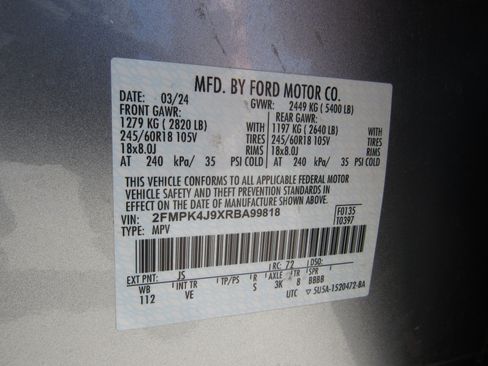 Used 2024 Ford Edge SEL AWD/4WD image 26