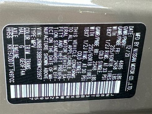 Used 2024 Nissan Rogue SV image 31