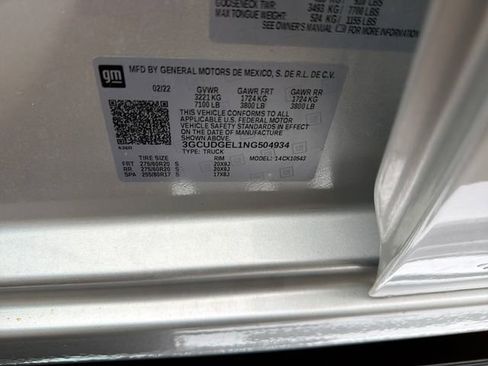 Used 2022 Chevrolet Silverado 1500 LTZ w/ LTZ Premium Package image 35