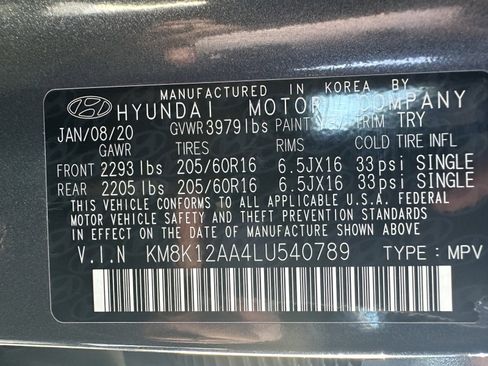 Used 2020 Hyundai Kona SE image 18