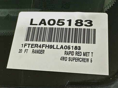 Certified 2020 Ford Ranger Lariat w/ Technology Package AWD/4WD image 23