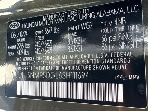 Used 2025 Hyundai Santa Fe Calligraphy image 32