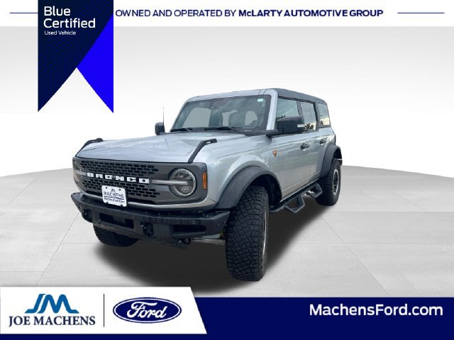 Certified 2023 Ford Bronco Badlands w/ Sasquatch Package AWD/4WD 360° Tour