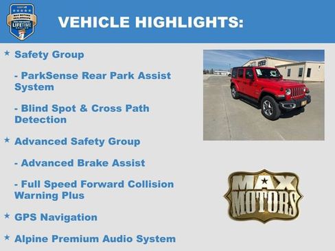 Used 2020 Jeep Wrangler Unlimited Sahara w/ Dual Top Group AWD/4WD image 23