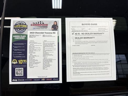 Certified 2023 Chevrolet Traverse RS w/ LPO, Floor Liner Package image 36