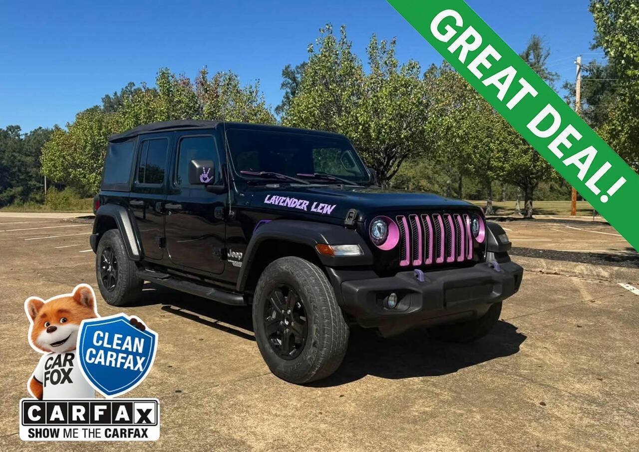 Used 2021 Jeep Wrangler Unlimited Sport AWD/4WD image 1