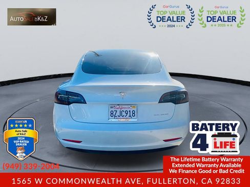Used 2022 Tesla Model 3 Long Range AWD/4WD image 5
