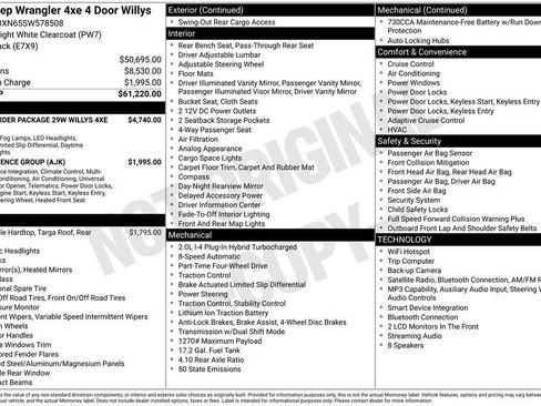 Certified 2025 Jeep Wrangler Unlimited Sport S 4xe image 32
