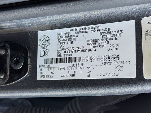 Used 2021 Ford F150 XLT w/ XTR Package AWD/4WD image 36