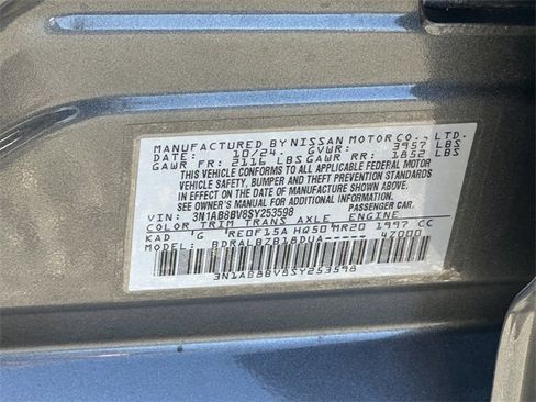 Certified 2025 Nissan Sentra S image 32