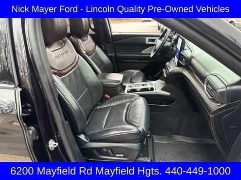 Used 2020 Ford Explorer Platinum w/ Premium Technology Package image 10