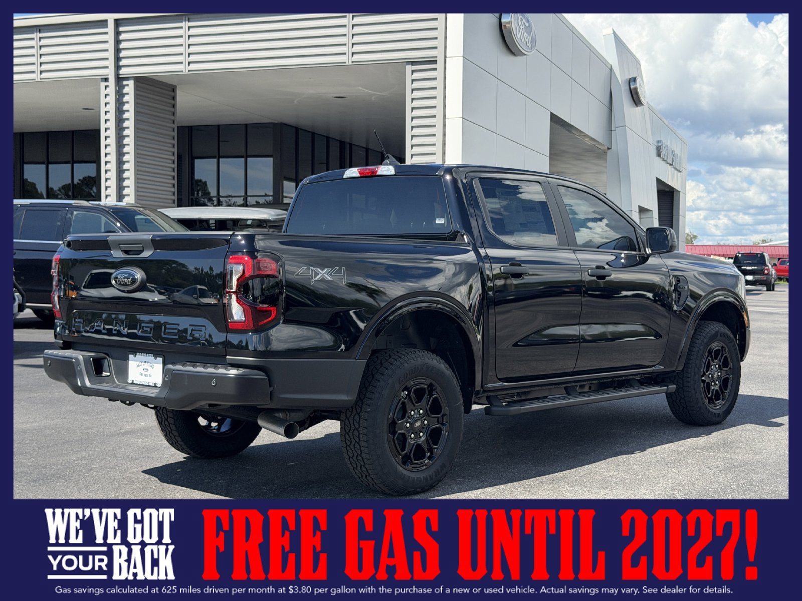 New 2026 Ford Ranger XLT w/ Black Appearance Package AWD/4WD image 6