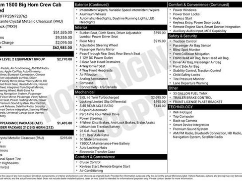 Used 2025 RAM 1500 Big Horn AWD/4WD image 37