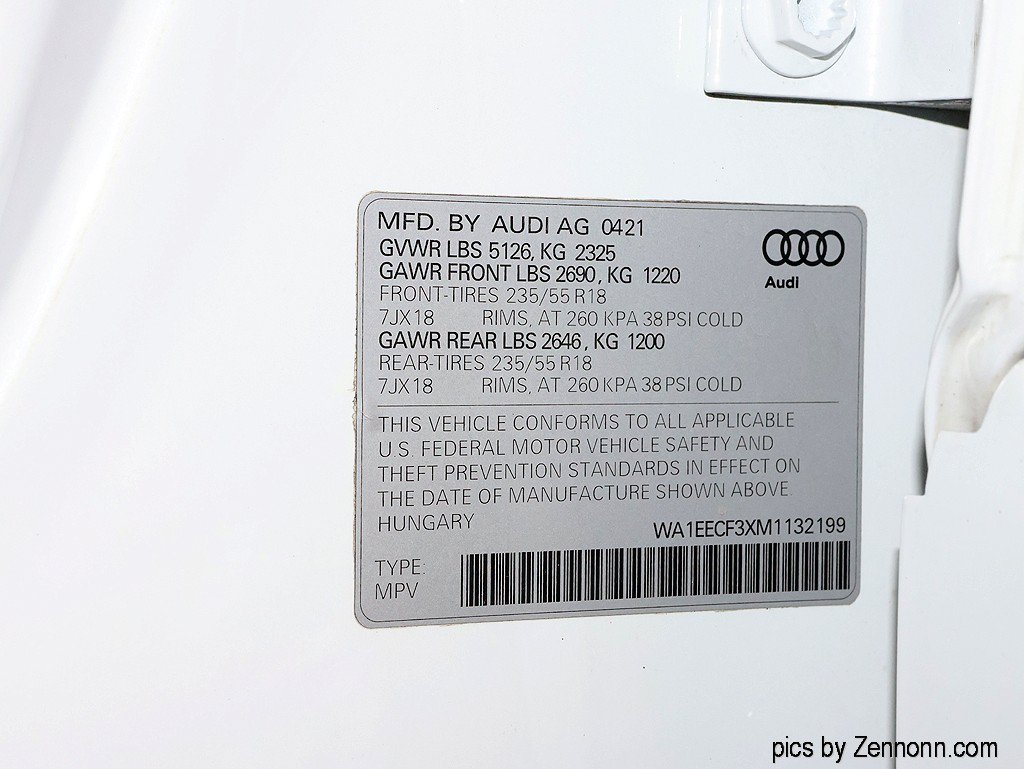Used 2021 Audi Q3 2.0T Premium Plus w/ Premium Plus Package AWD/4WD image 42