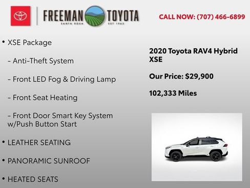 Used 2020 Toyota RAV4 XSE AWD/4WD image 9