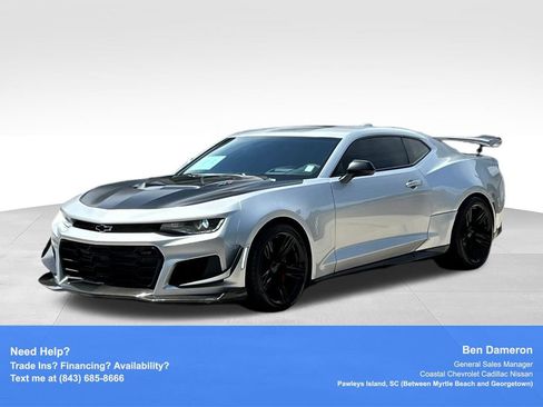Used 2018 Chevrolet Camaro ZL1 RWD image 1