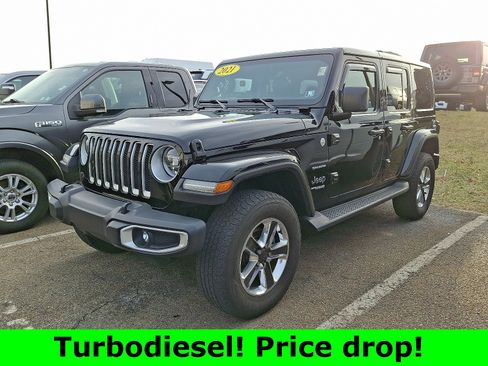 Used 2021 Jeep Wrangler Unlimited Sahara image 2