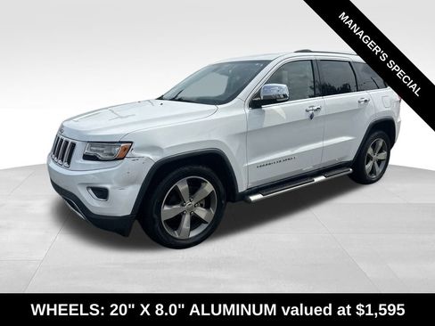 Used 2015 Jeep Grand Cherokee Limited w/ Luxury Group II image 3