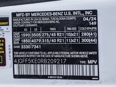 Used 2024 Mercedes-Benz GLS 450 4MATIC image 30