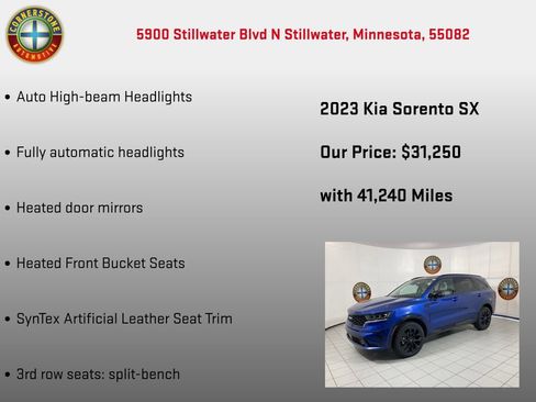 Used 2023 Kia Sorento SX AWD/4WD image 15