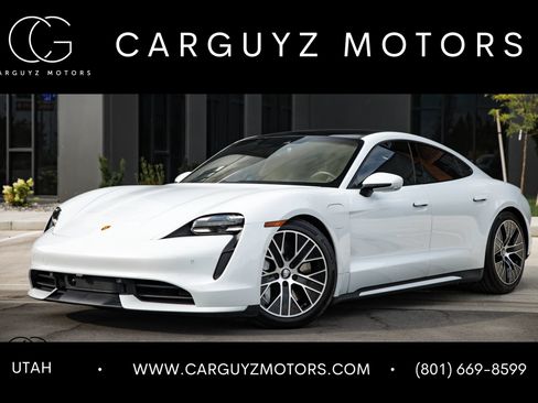 Used 2020 Porsche Taycan AWD/4WD image 1
