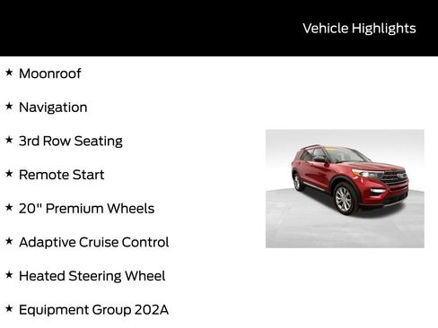 Certified 2023 Ford Explorer XLT w/ Equipment Group 202A image 6