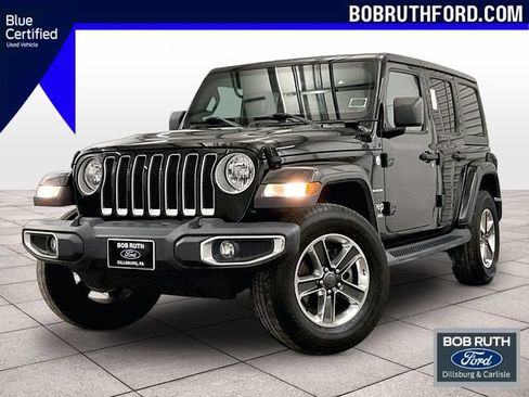 Used 2018 Jeep Wrangler Unlimited Sahara AWD/4WD image 1