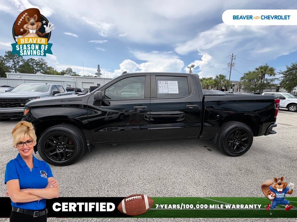 Used 2023 Chevrolet Silverado 1500 Custom w/ Rally Edition RWD image 4