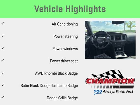 Used 2023 Dodge Charger SXT w/ Blacktop Package AWD/4WD image 18